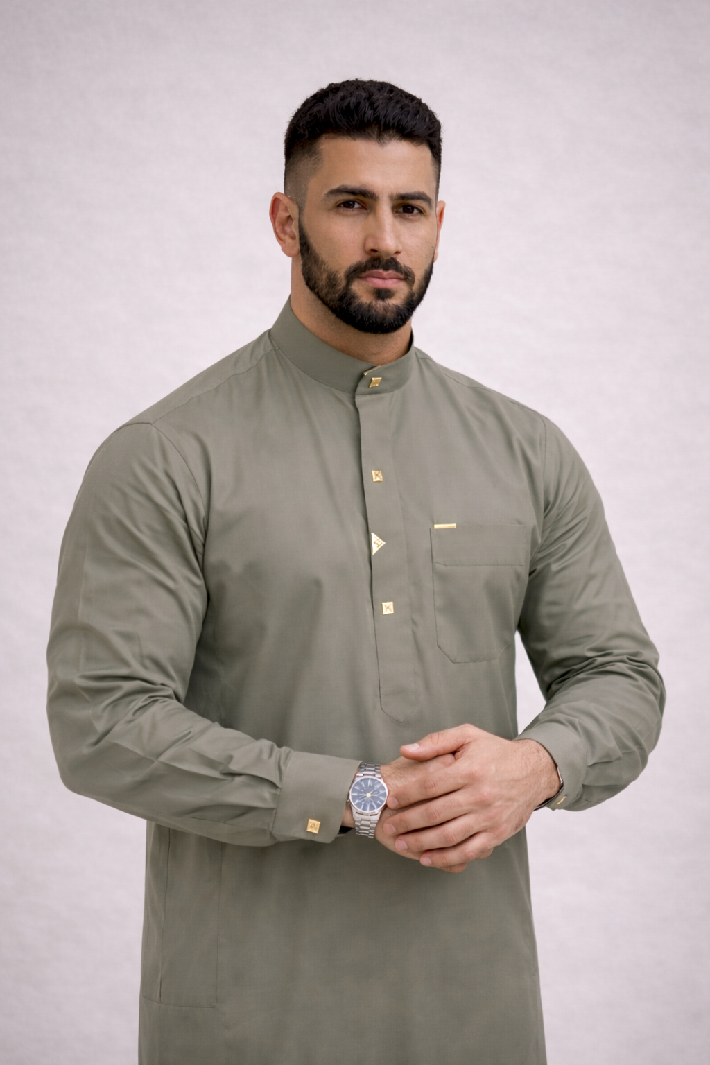 ثوب زاد الرساله (كاكي)