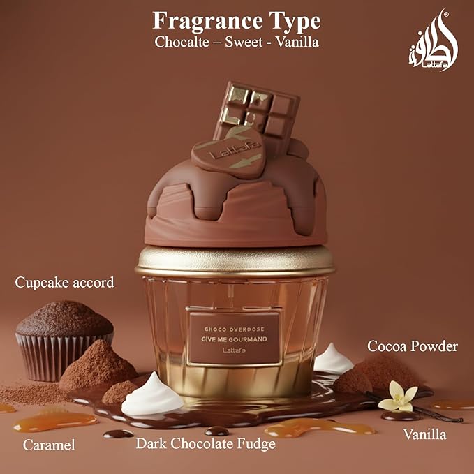 Choco Overdose Lattafa Perfumes للنساء