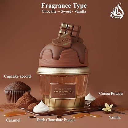 Choco Overdose Lattafa Perfumes للنساء