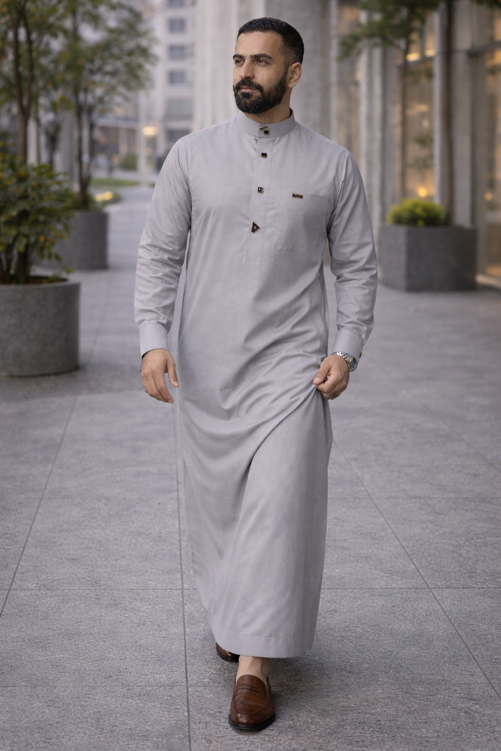 ثوب زاد الرساله (رمادي)