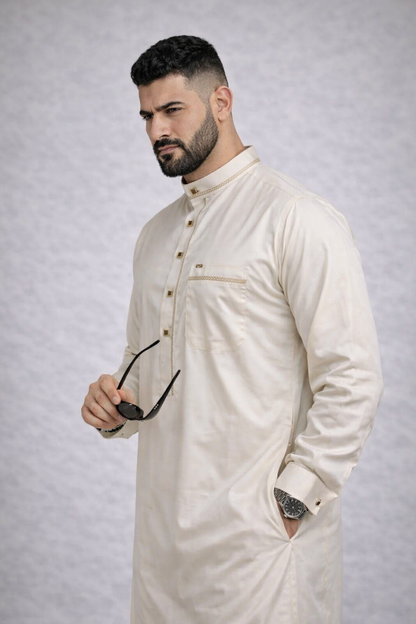 ثوب زاد الاسلامى2 (بيج)