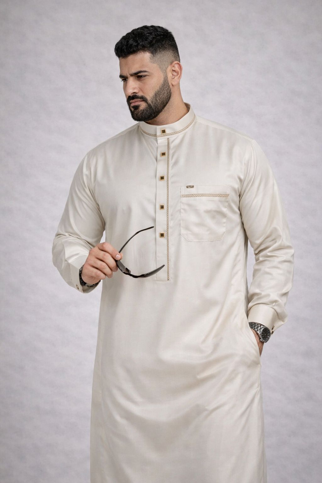 ثوب زاد الاسلامى2 (بيج)