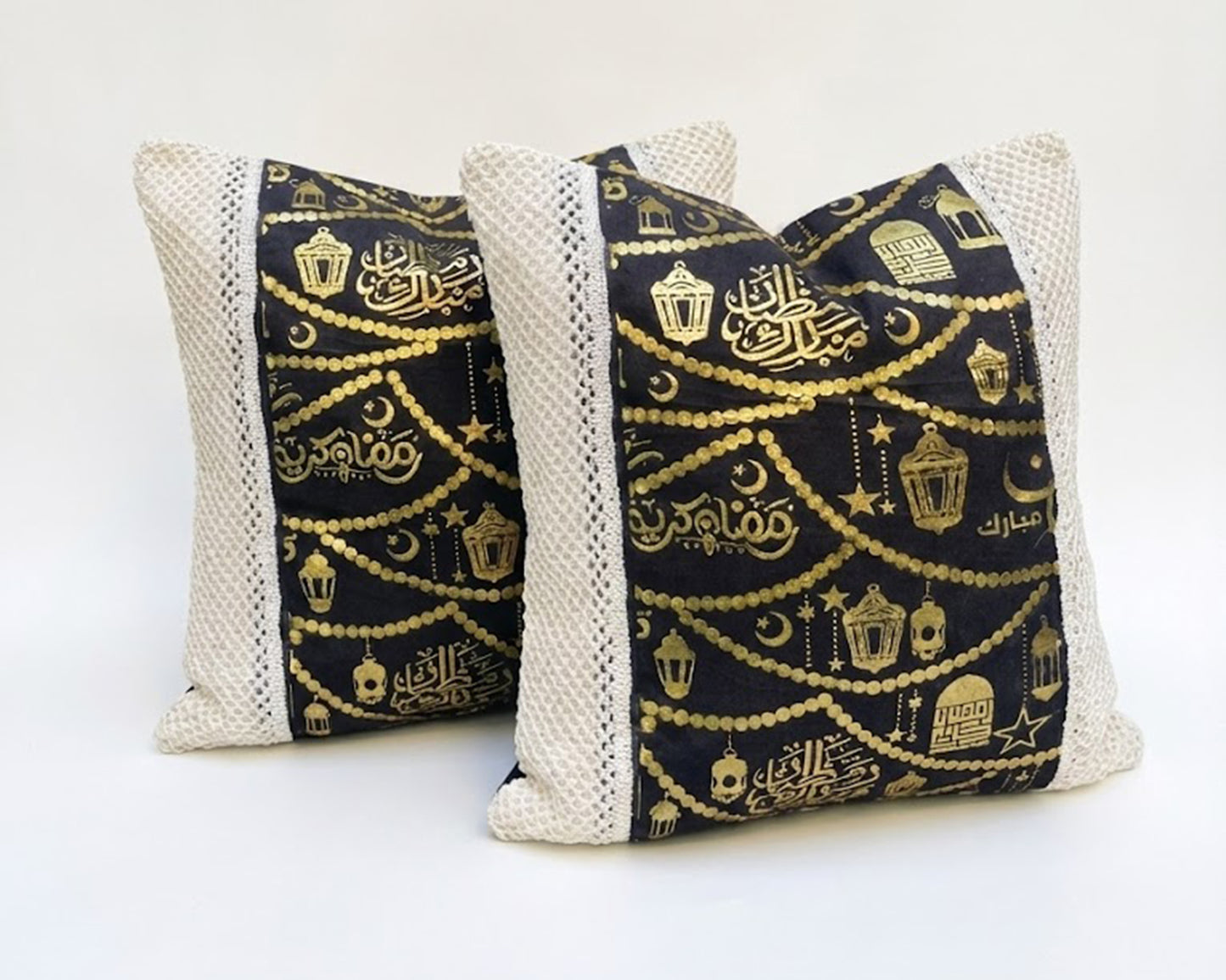 رانر مع 2 كفر كوشن بيج اسود